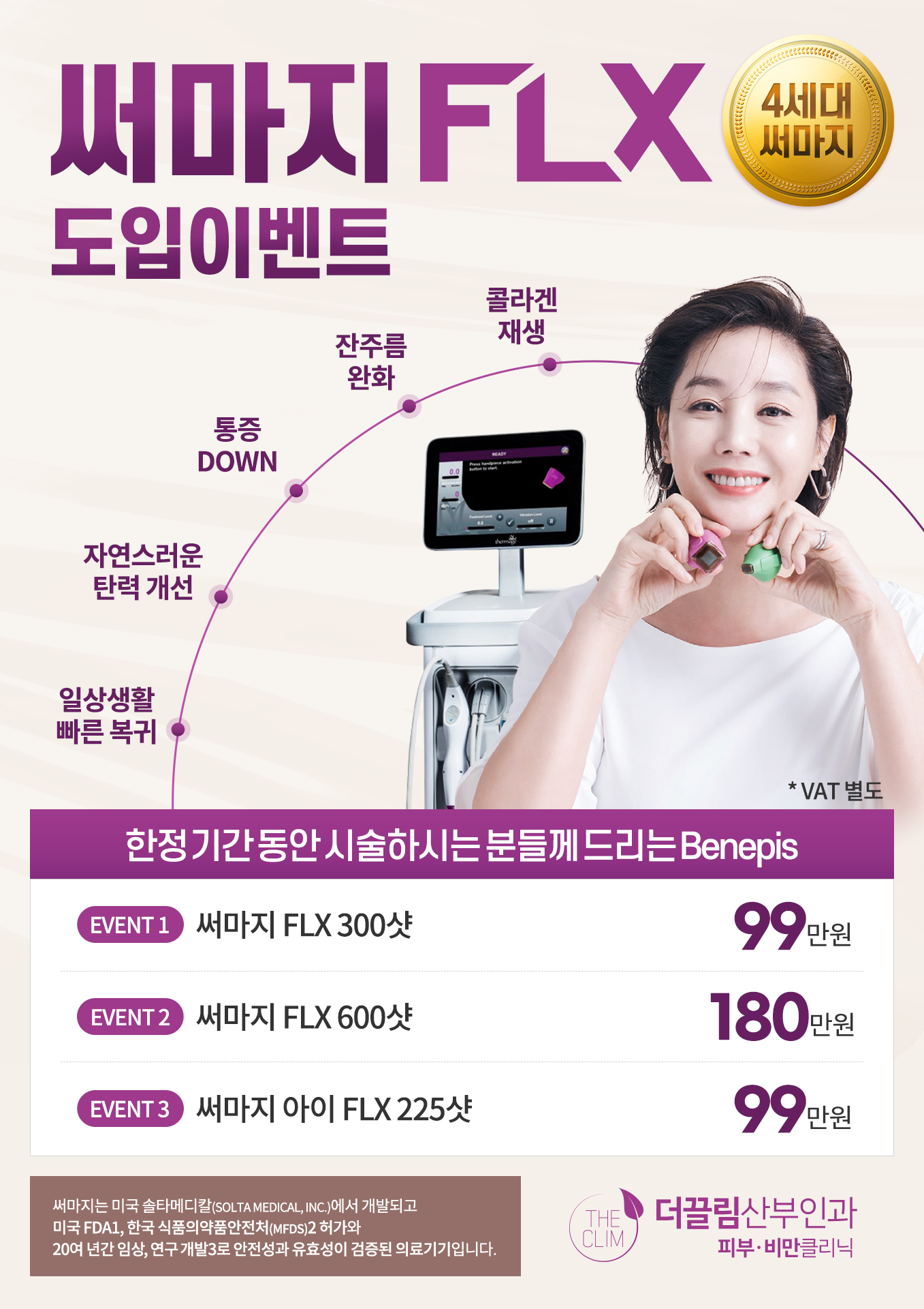 써마지 FLX 도입